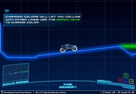 Neon Rider Funny Car Games