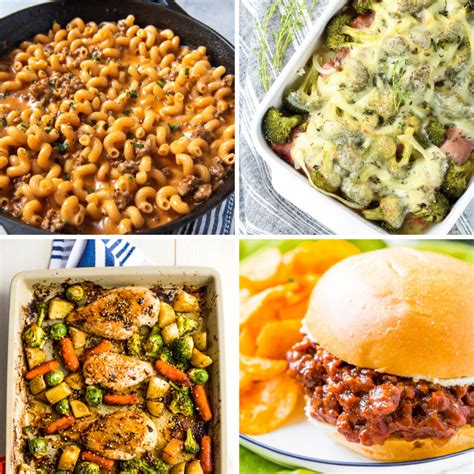 Quick And Easy Weeknight Dinners