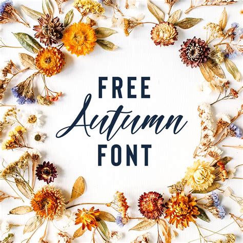 Free Autumn Script Font