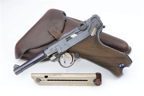 Excellent 1917 Erfurt Luger With Holster Legacy Collectibles