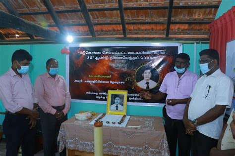 ‘forgotten’ Tamil Journalist Remembered 35 Years On From Assassination Sri Lanka