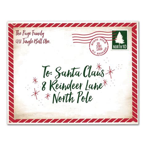 Our printable letter from santa provides a nice writing paper you can use for this occasion. Designs Direct Creative Group 'Dear Santa Envelope' Textual Art on Canvas in Red/Green & Reviews ...