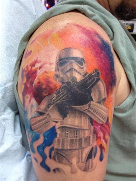 Here are 9 best star wars tattoo designs. The Greatest Star Wars Tattoos in the Galaxy
