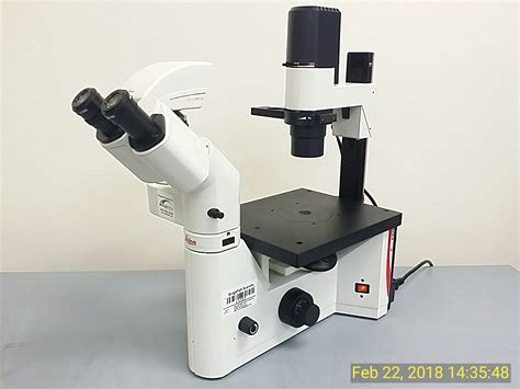 Leica Dmil Stereo Inverted Bf And Phase Contrast Tissue Culture