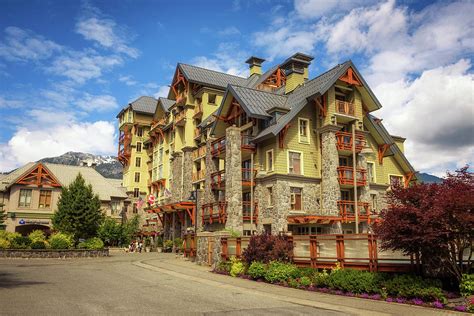 Pan Pacific Hotel In Whistler Village Canada Photograph By Miroslav Liska