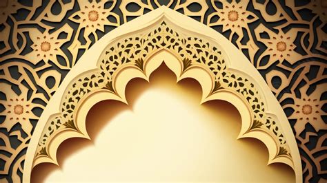 Islamic Golden Texture Powerpoint Background For Free Download Slidesdocs