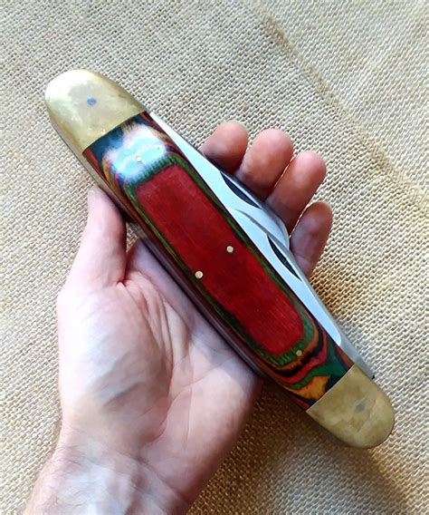 MASSIVE Novelty Folding Knife. Giant Vintage "Ridge Runner" Pocket