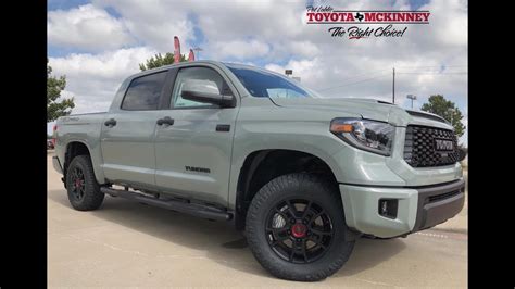 2021 Toyota Tundra Trd Pro In Lunar Rock Walk Around What Is New For