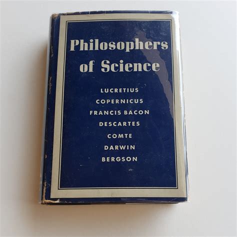 Vintage Book Philosophers Of Science Lucretius Copernicus Francis