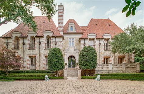 Preston Hollow French Château Asks 895m In Dallas Tx Photos