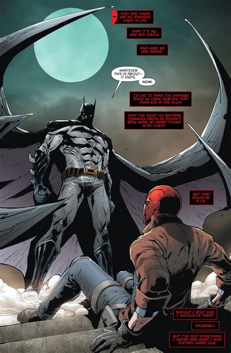 Red Hood VS Batman Rebirth Comicnewbies