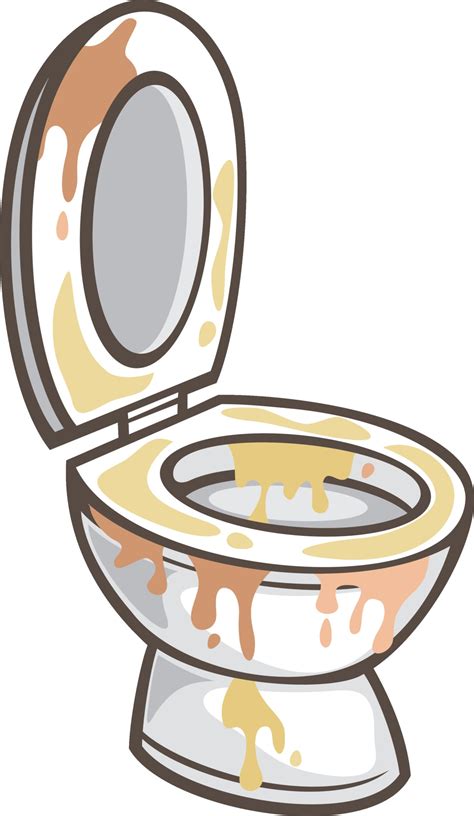 Dirty Toilet Bowl 2258883 Vector Art At Vecteezy