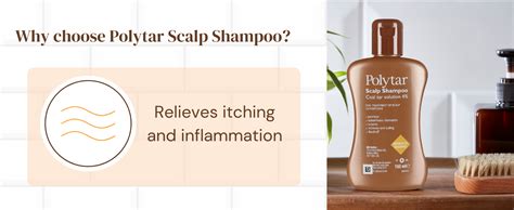 Polytar Scalp Shampoo Treats Psoriasis Seborrhoeic Dermatitis