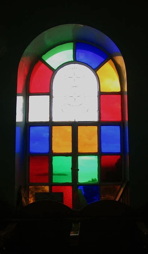Greece Church Stained Glass Window Photograph By Yvonne Ayoub Pixels