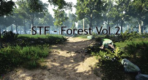 3d Scanned Photo Realistic Forest Landscape Asset Pack Vol 2 In