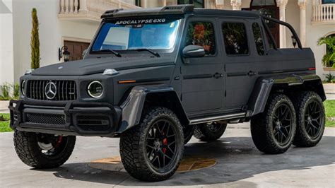 This Mercedes Amg G63 Has Been Transformed Into A 6×6 Monster Carscoops