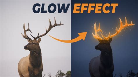 Deer Glow Effect In Photoshop Youtube