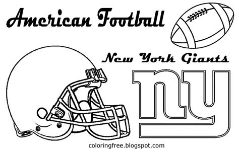 New York Giants Logo Coloring Pages Sketch Coloring Page