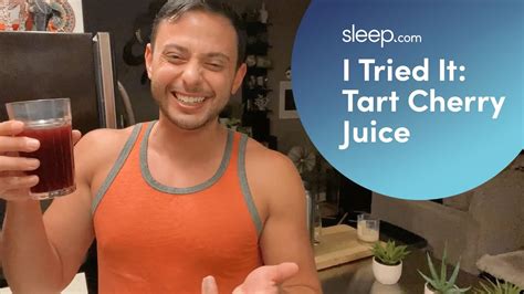 Can Tart Cherry Juice Improve Your Sleep I Tried It With Joey