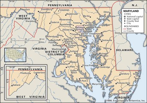 Maryland History Flag Map Capital Population And Facts Britannica