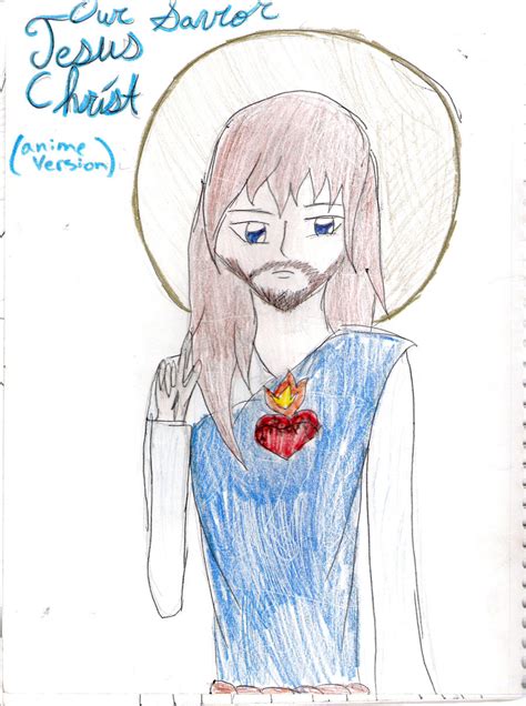 Jesus Christ Anime Style By Otaku4life2010 On Deviantart