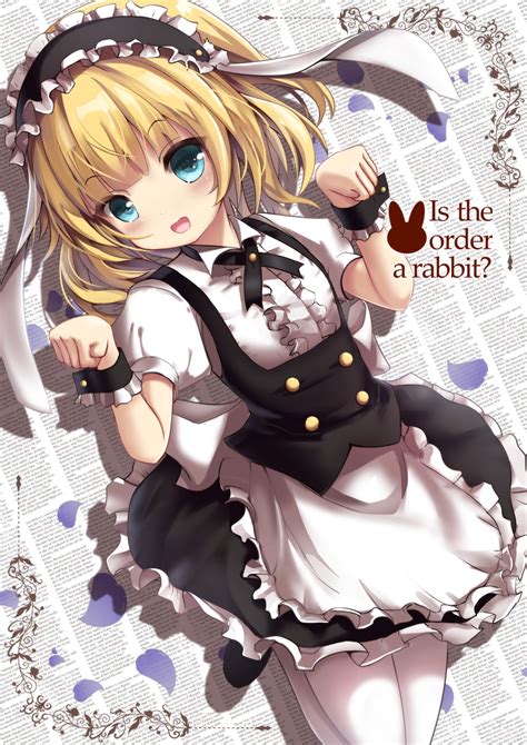 Missile228 Gochuumon Wa Usagi Desu Ka Kirima Sharo Animal Ears Bunny