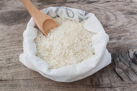 Rice In Bags Stock Image Image Of Closeup Crop Agriculture 49598033