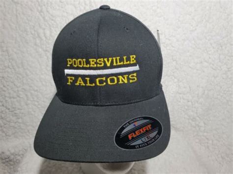 Poolesville Falcons High School Form Fitted Ball Cap New With Tags Ebay