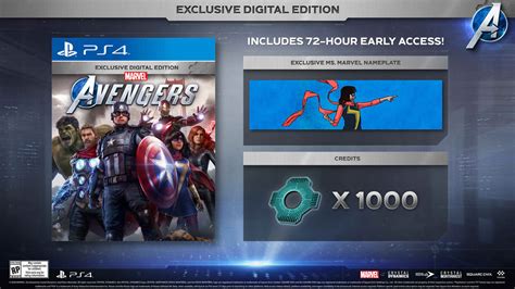 Marvels Avengers Pre Order Bonuses And Digital Deluxe Edition Goodies