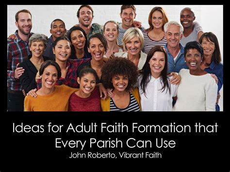 PPT - Ideas for Adult Faith Formation that Every Parish Can Use John