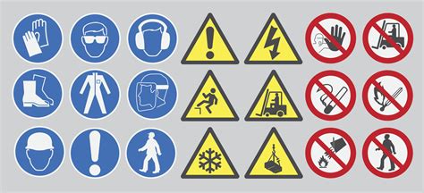 Safety Symbols And Their Meanings Industrial Construction Piping