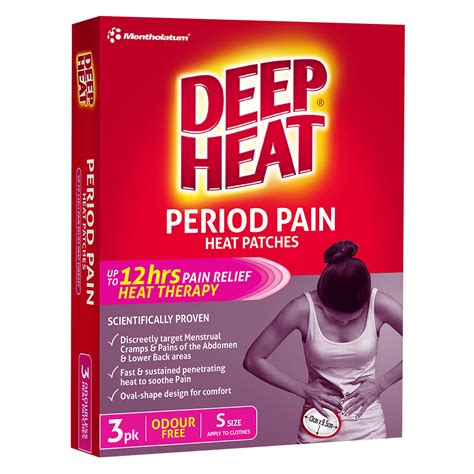 Deep Heat Period Pain Heat Patches Deep Heat Australia