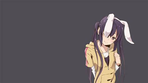 1115422 Illustration Simple Background Anime Anime Girls Bunny Ears Twintails K On