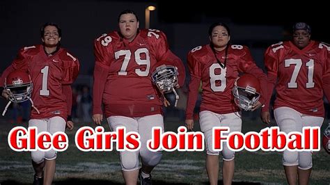 Glee Girls Join The Football Team Short Funny Clip 1 The Brittana