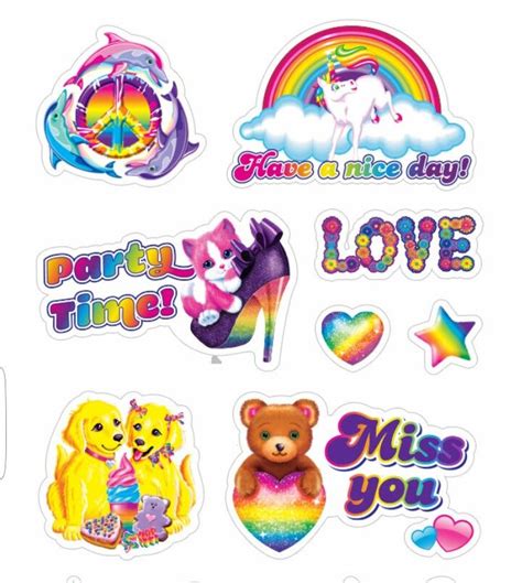 Lisa Frank stickers | Lisa frank stickers, Cute stickers, Sticker