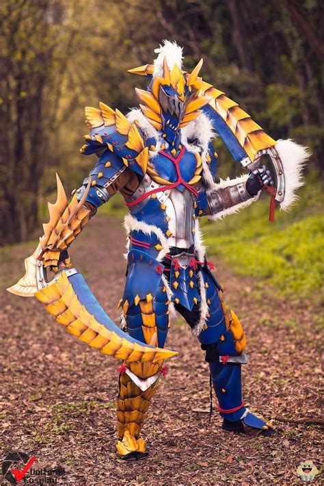 Amazing Armor Of Zinogre From Monster Hunter By Piece Of Cake Cosplay