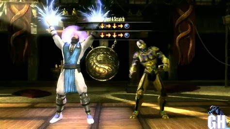 Mortal Kombat 9 Raiden First Fatality Youtube