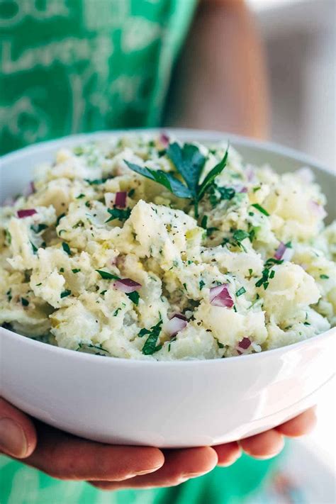 Healthier Creamy Potato Salad With Non Fat Yogurt Jessica Gavin