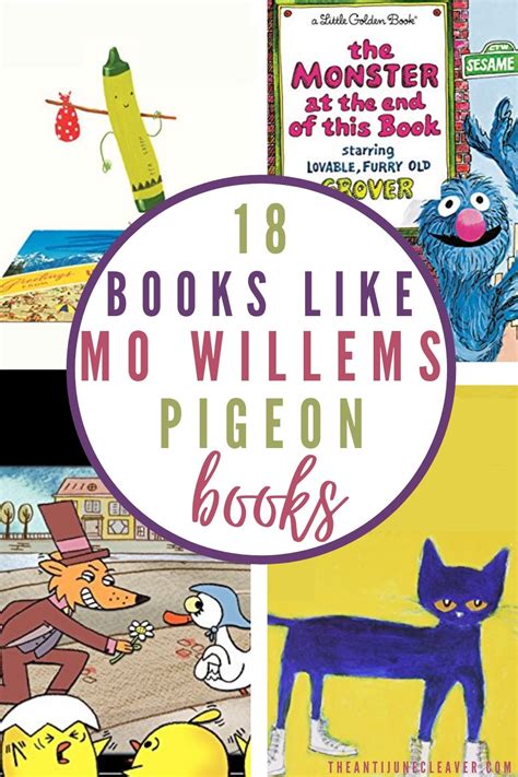 18 Books Like Mo Willems Pigeon Books The Anti June Cleaver