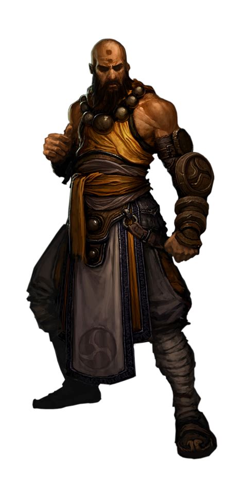 Diablo 3 Monk Render By Alittleelectro On Deviantart