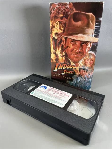 Indiana Jones And The Temple Of Doom Vhs Tested Picclick