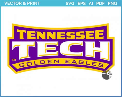 Tennessee Tech Golden Eagles Wordmark Logo 2006 College Sports