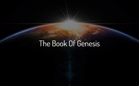 The Book Of Genesis Ubicaciondepersonascdmxgobmx