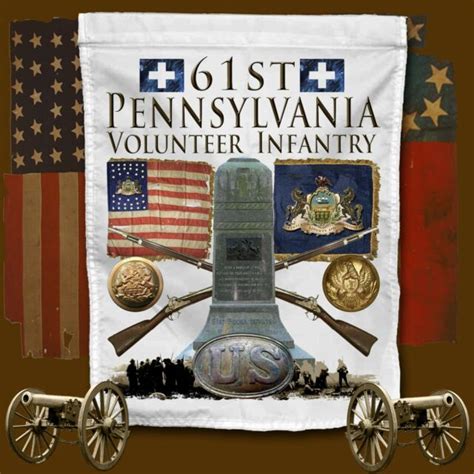 61st Pennsylvania Volunteer Infantry American Civil War Themed Yard