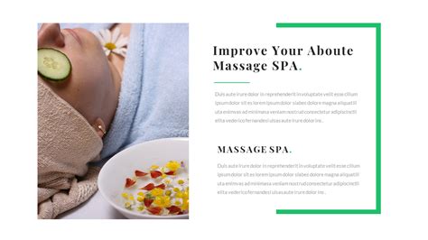 Massage Spa Powerpoint Template Ciloart