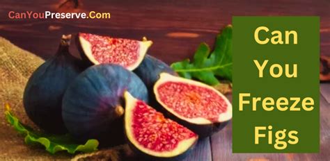 Can You Freeze Figs Tips To Follow While Freezing Figs How To