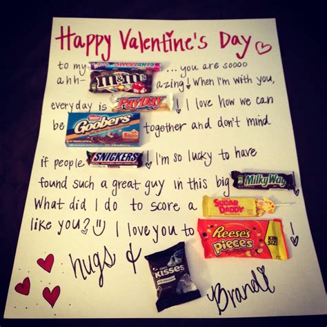 Gifts for him valentines day. Easy diy valentines gift for him! | Diy valentine's day ...