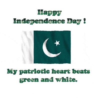 Pakistan Independence Day GIF Images & Animated Pictures | Independence day quotes, Independence ...