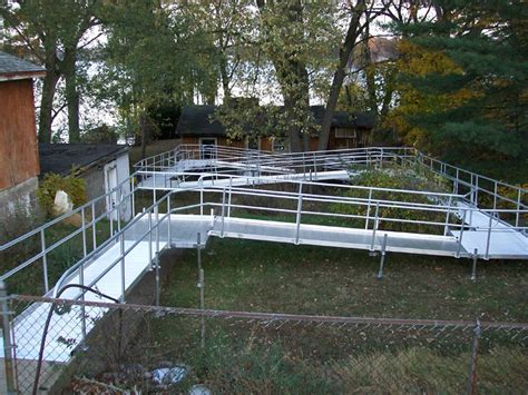 Wheelchair ramps usa aip mobility plus living free home gamburd inc. Aluminum Ramps - Exterior Ramp