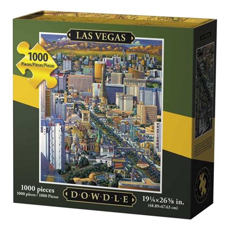 These jigsaw puzzle help your kids have a fun time and learn new things too. Dowdle Jigsaw Puzzle - Las Vegas - 1000 Piece - Walmart ...